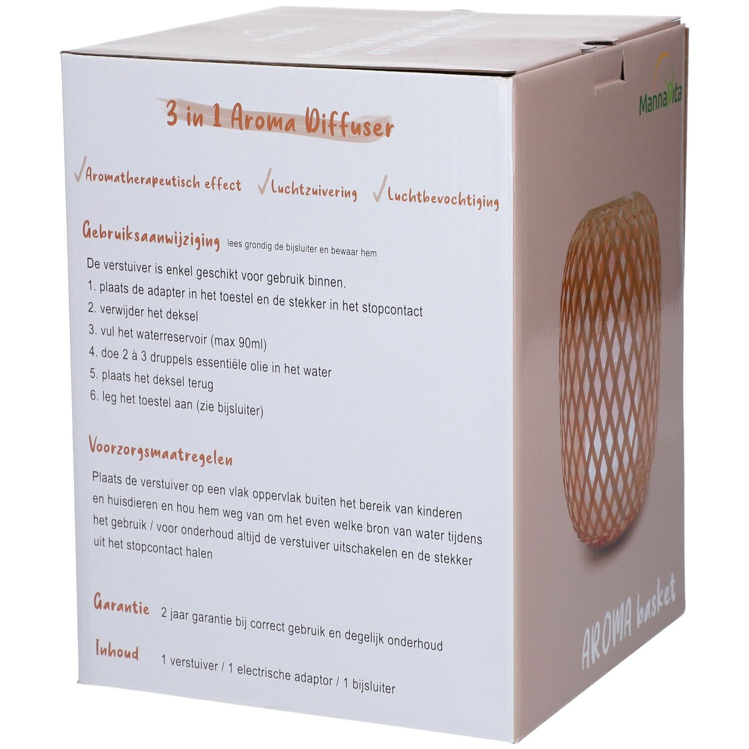 MANNAVITA Diffuseur d'Arôme Basket 1 pc(s) Accessoire(S) view 2