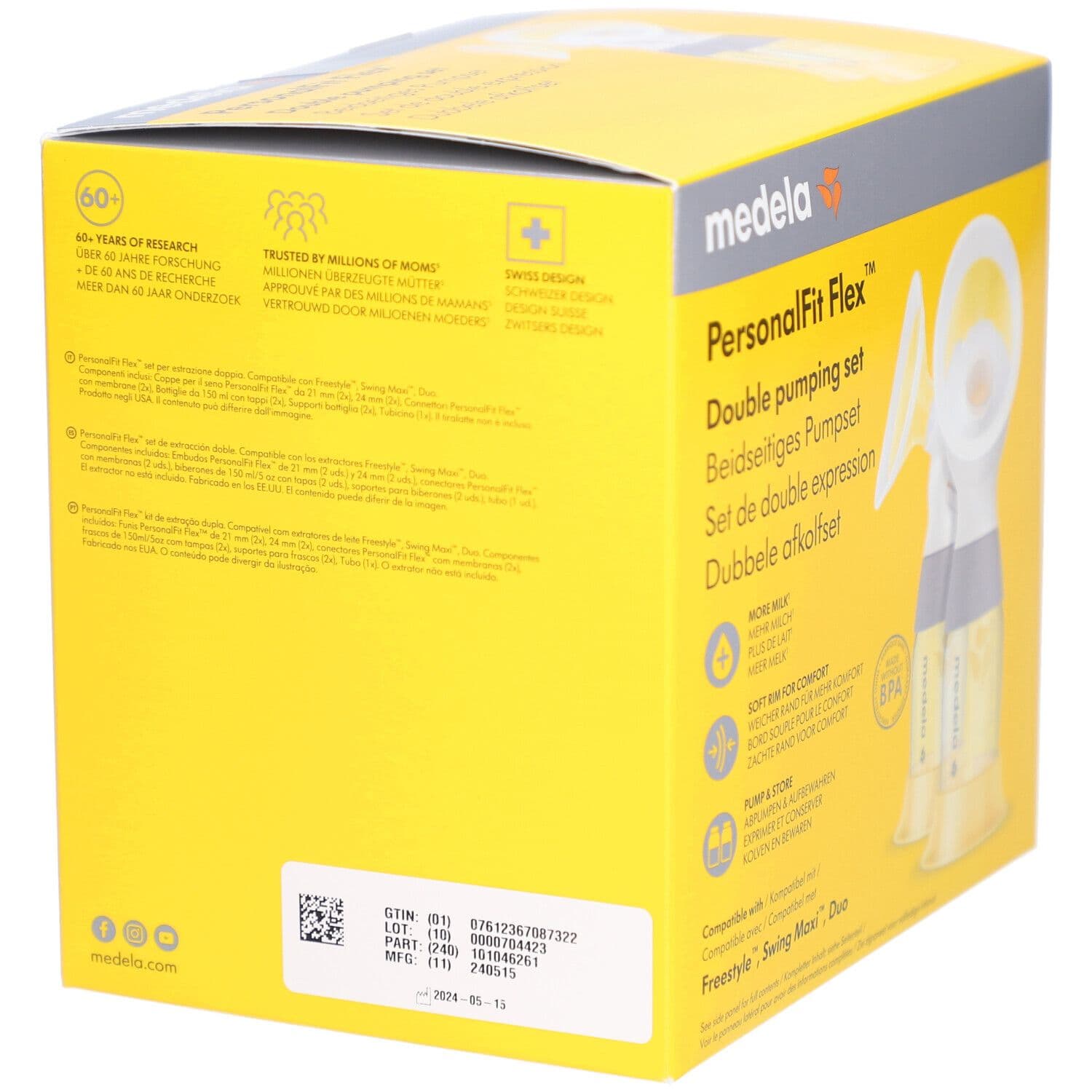 Medela PersonalFit Flex Double Expression Set 1 pc(s) Appareil view 2