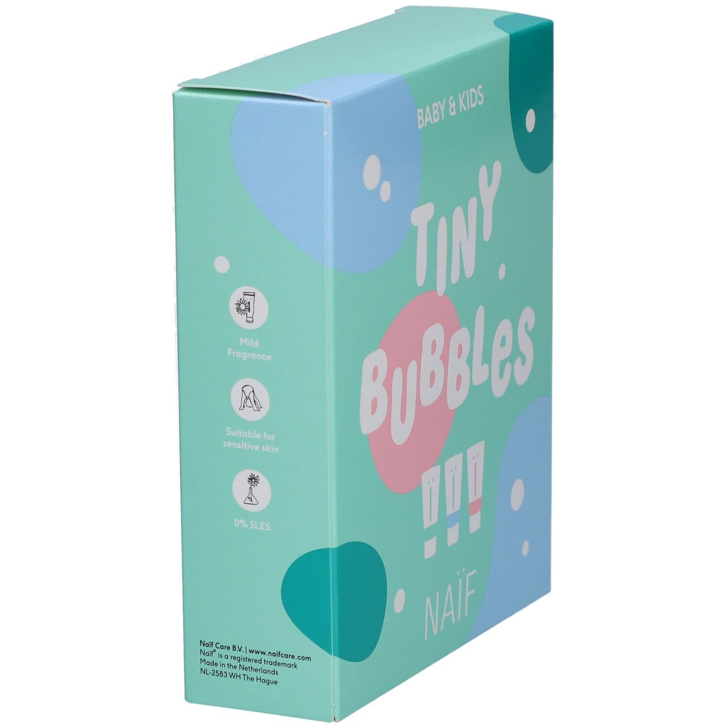 Naïf Tiny Bubbles Essentials 1 pc(s) Emballage(S) Combi view 2