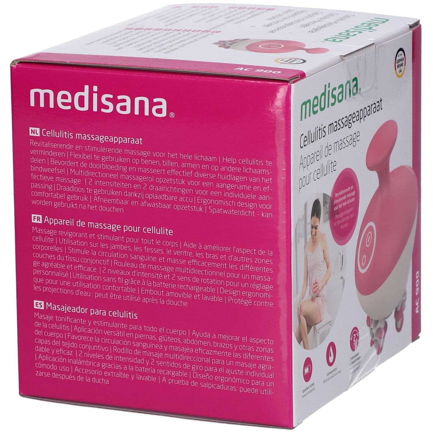 Medisana AC900 Appareil de Massage Anti-Cellulite 1 pc(s) Appareil view 2