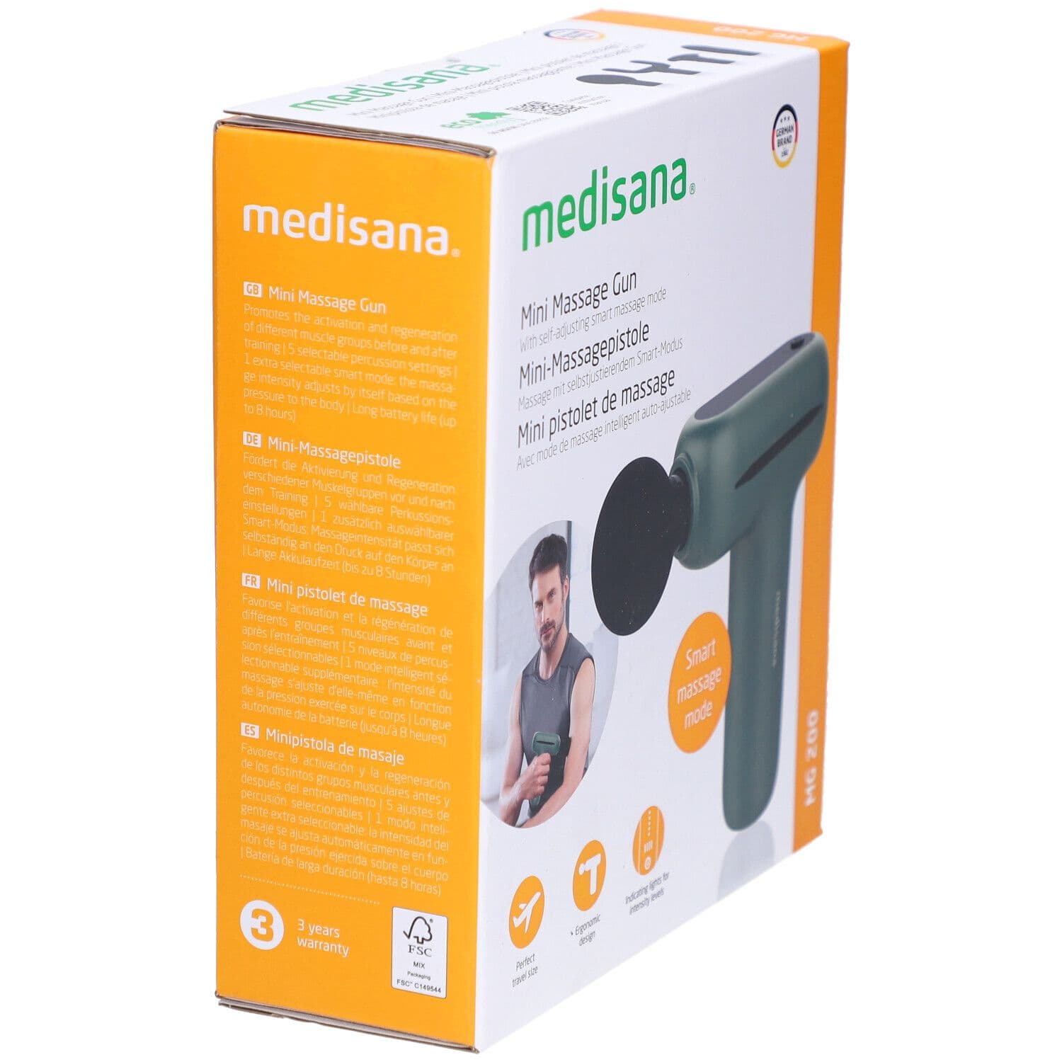 MEDISANA Mini Pistolet de Massage 1 pc(s) Appareil view 2