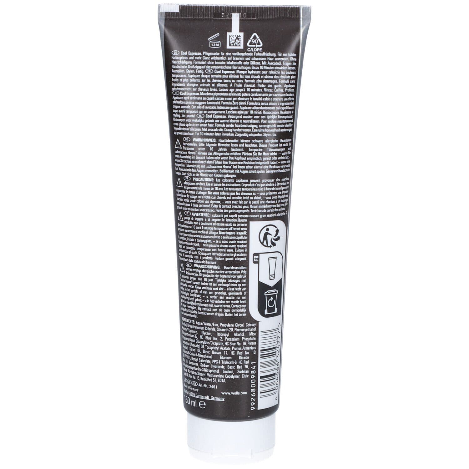 Wella Professionals Color Fresh haarmasker Cool Espresso 150 ml Masque view 2