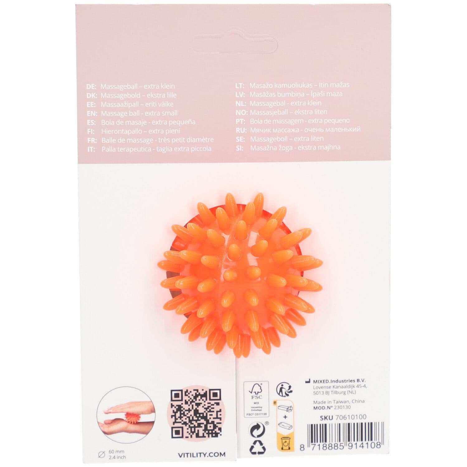 VITILITY Balle de massage 6 cm 1 pc(s) Accessoire(S) view 2