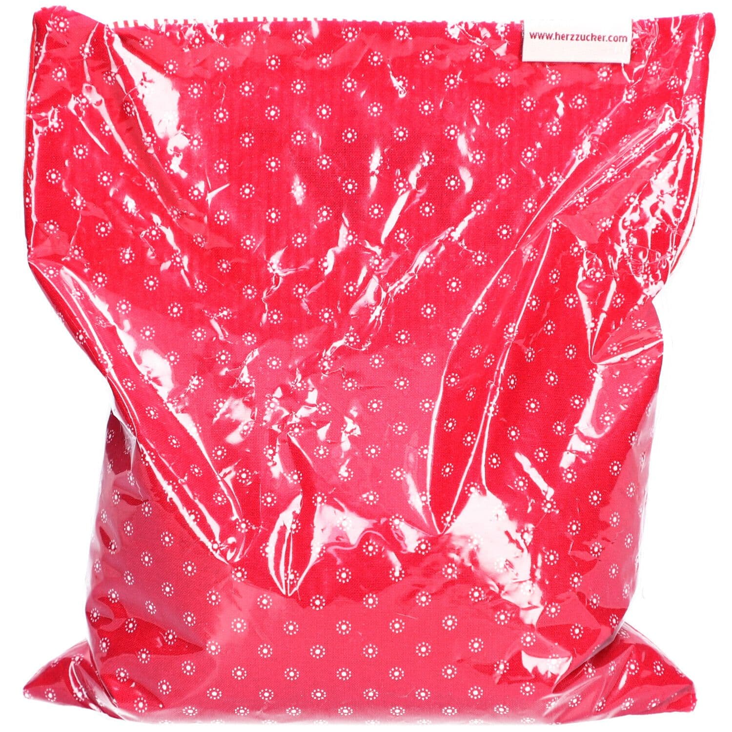 HERZZUCKER® Coussin Chauffant aux Graines de colza 26 x 21 cm Rouge avec motif étoiles 1 pc(s) Coussin Chauffant view 2
