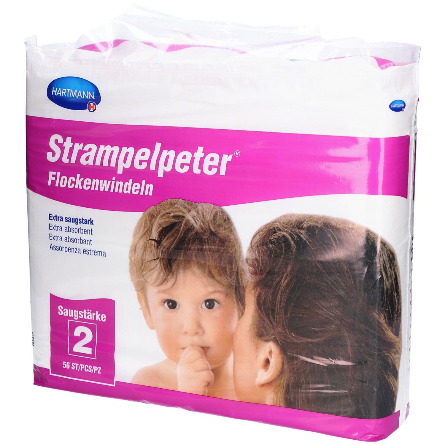 Strampelpeter® Couches en écailles absorbtion 2 56 pc(s) Couches view 2