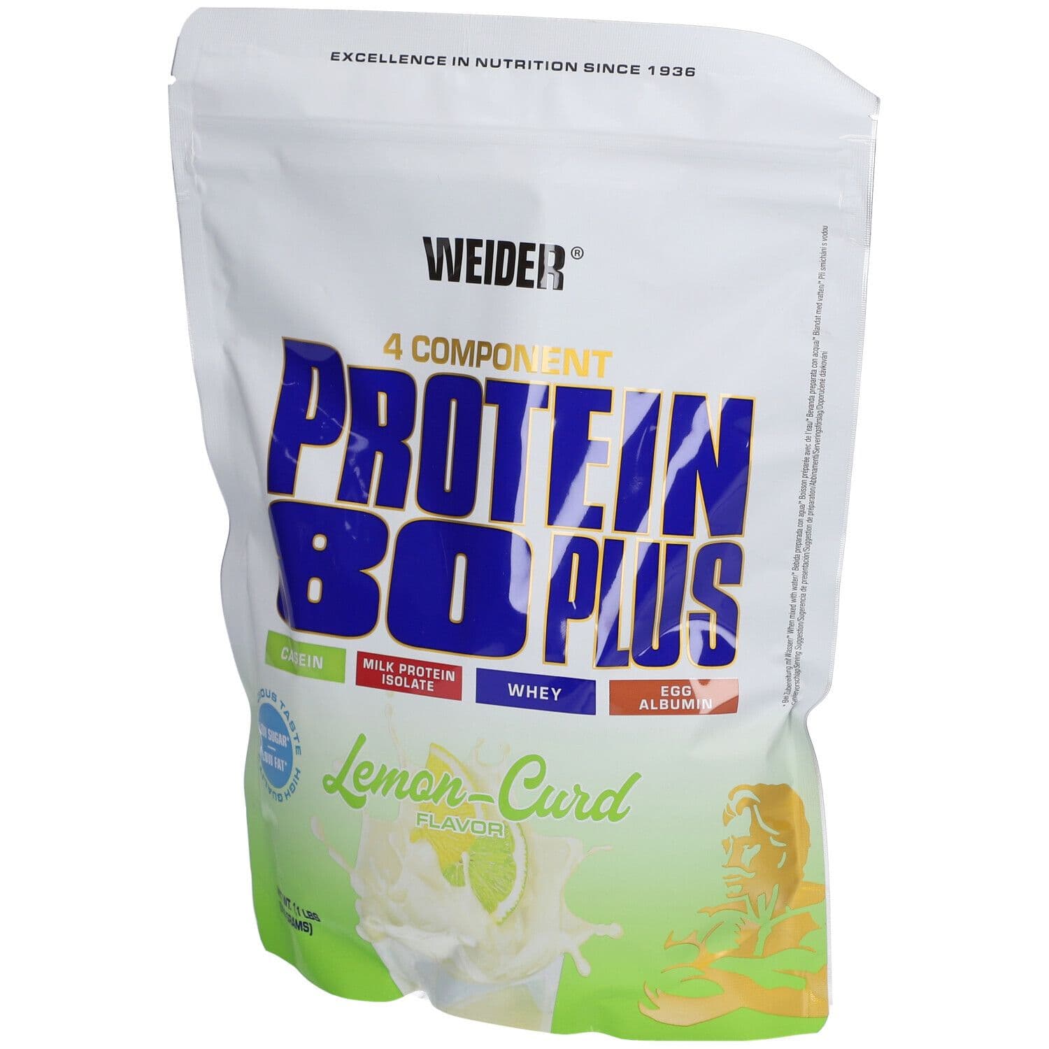 WEIDER® Protein 80 Plus Lemon-Curd 500 g Poudre view 2