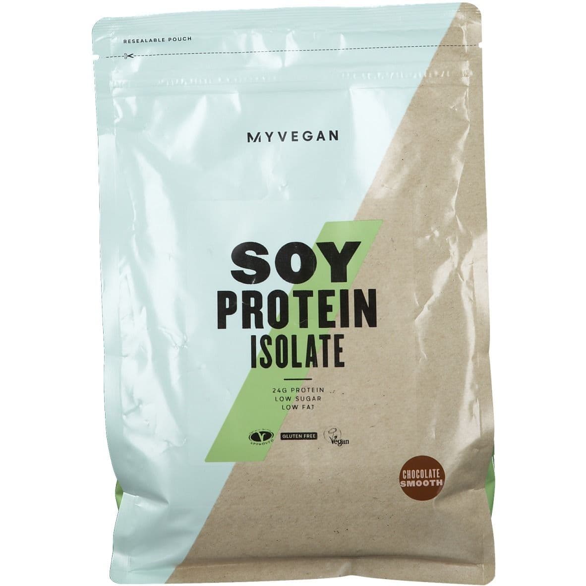 MyProtein Sojaprotein Isolat Chocolate Smooth 1000 g Poudre view 2