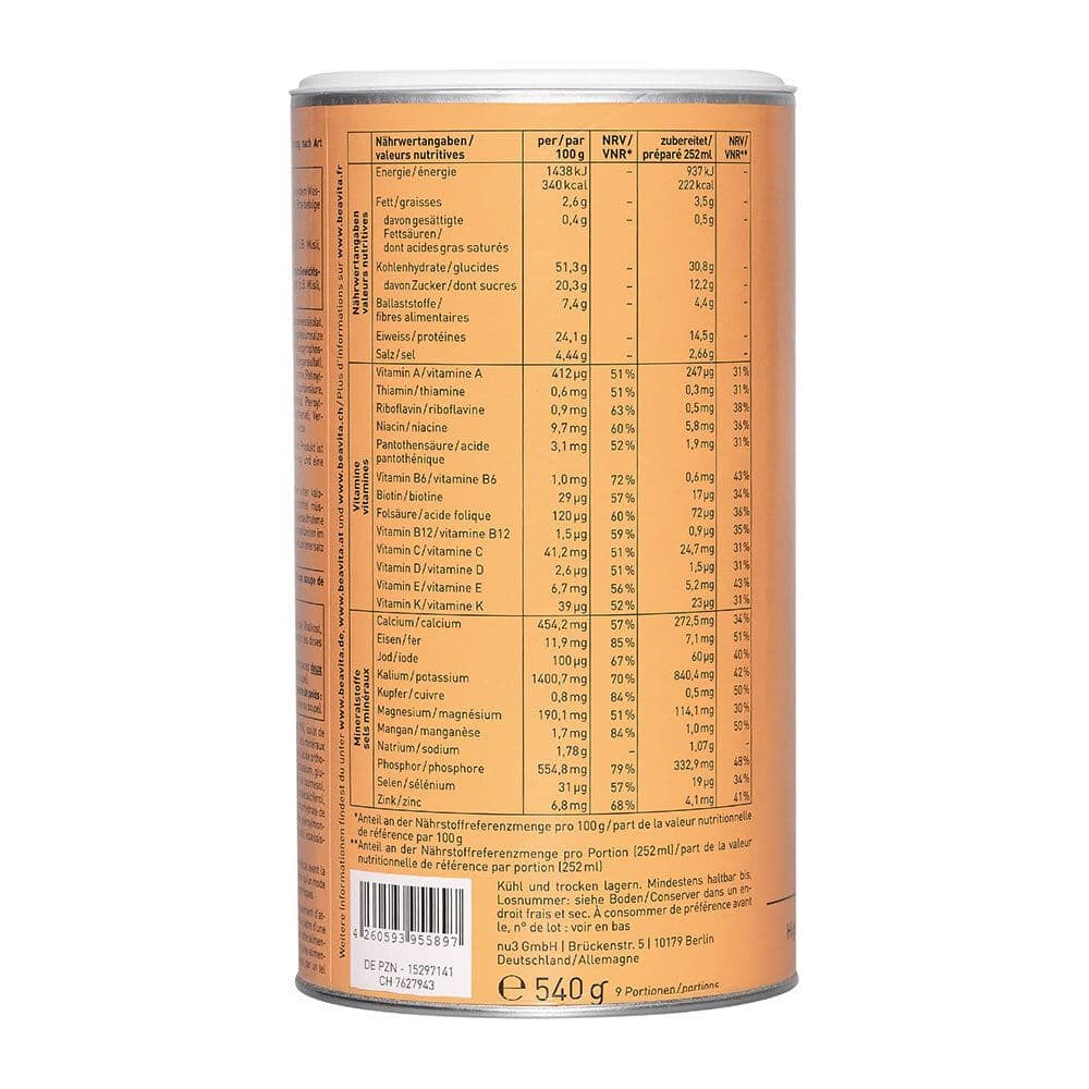 Beavita Vitalkost Plus Soupe aux Tomates 6x540 g Poudre view 2