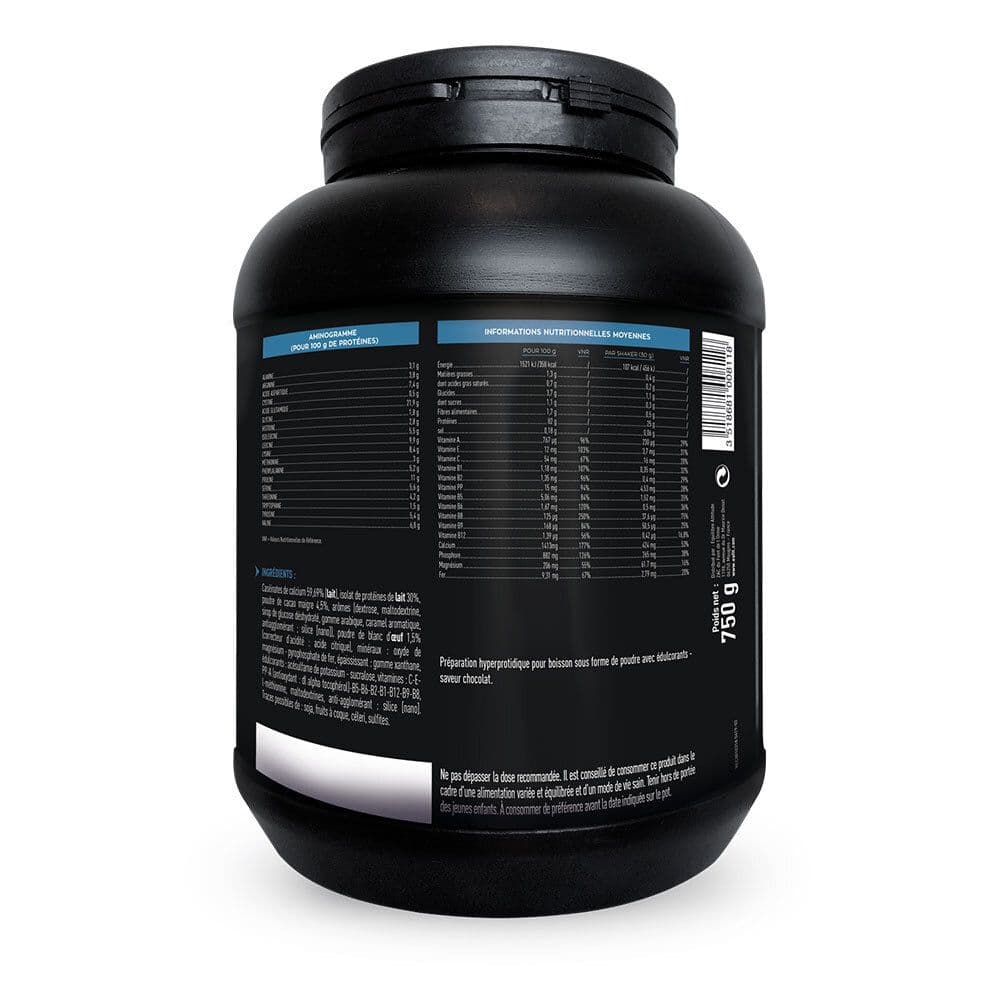 EA Fit Proteines Milk & Eggs 95 micellaire chocolat 750 g Poudre view 2