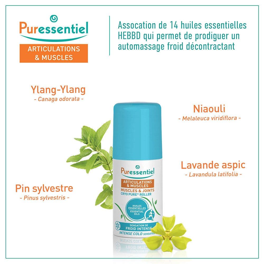 Puressentiel Articulations & Muscles Cryo Pure® Roller 75 ml Rouleau view 2