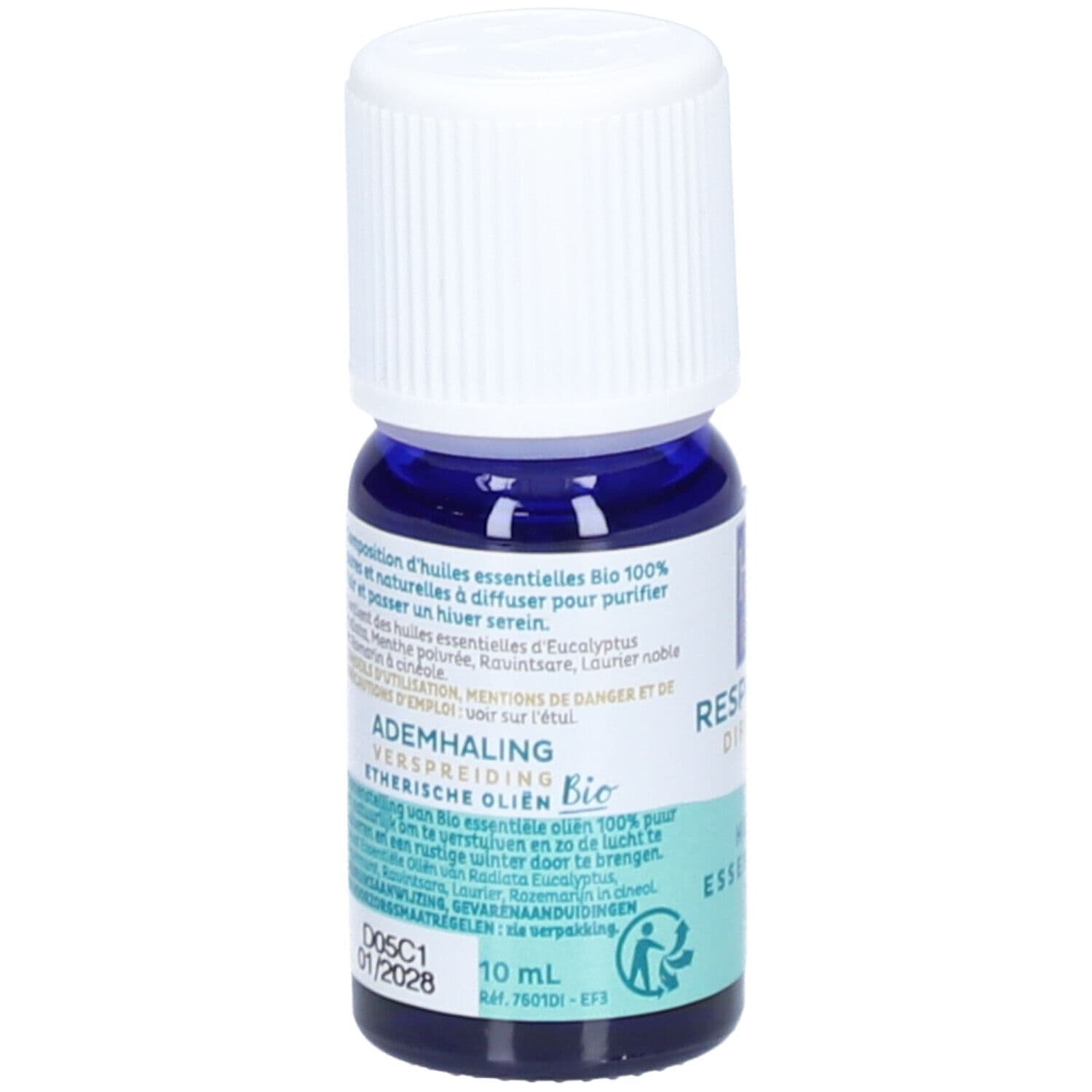 HERBES ET TRADITIONS SYNERGIE À DIFFUSER - RESPIRATION BIO 10 ml Solution(S) view 2