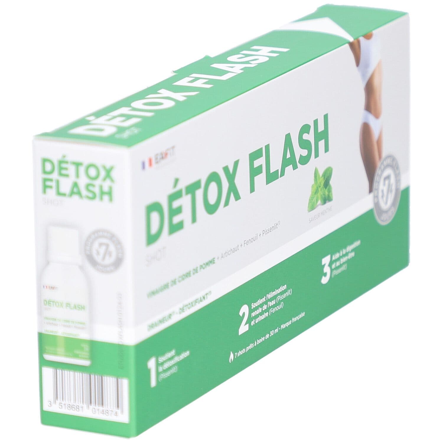 EAFIT Detox Flash Shot 1 pc(s) Solution(S) Buvable(S) view 2