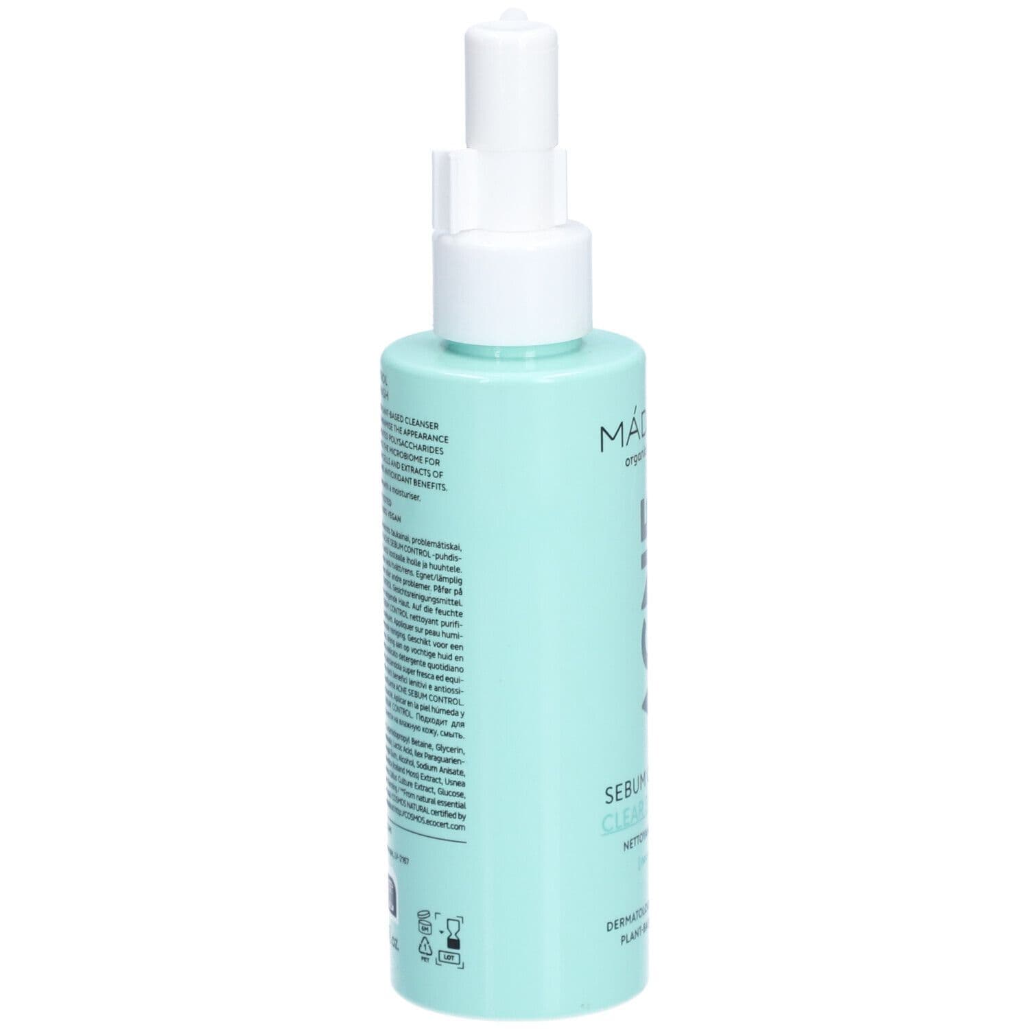 Mádara ACNE Nettoyant Purifiant Sebum Control 140 ml Gel Nettoyant view 2