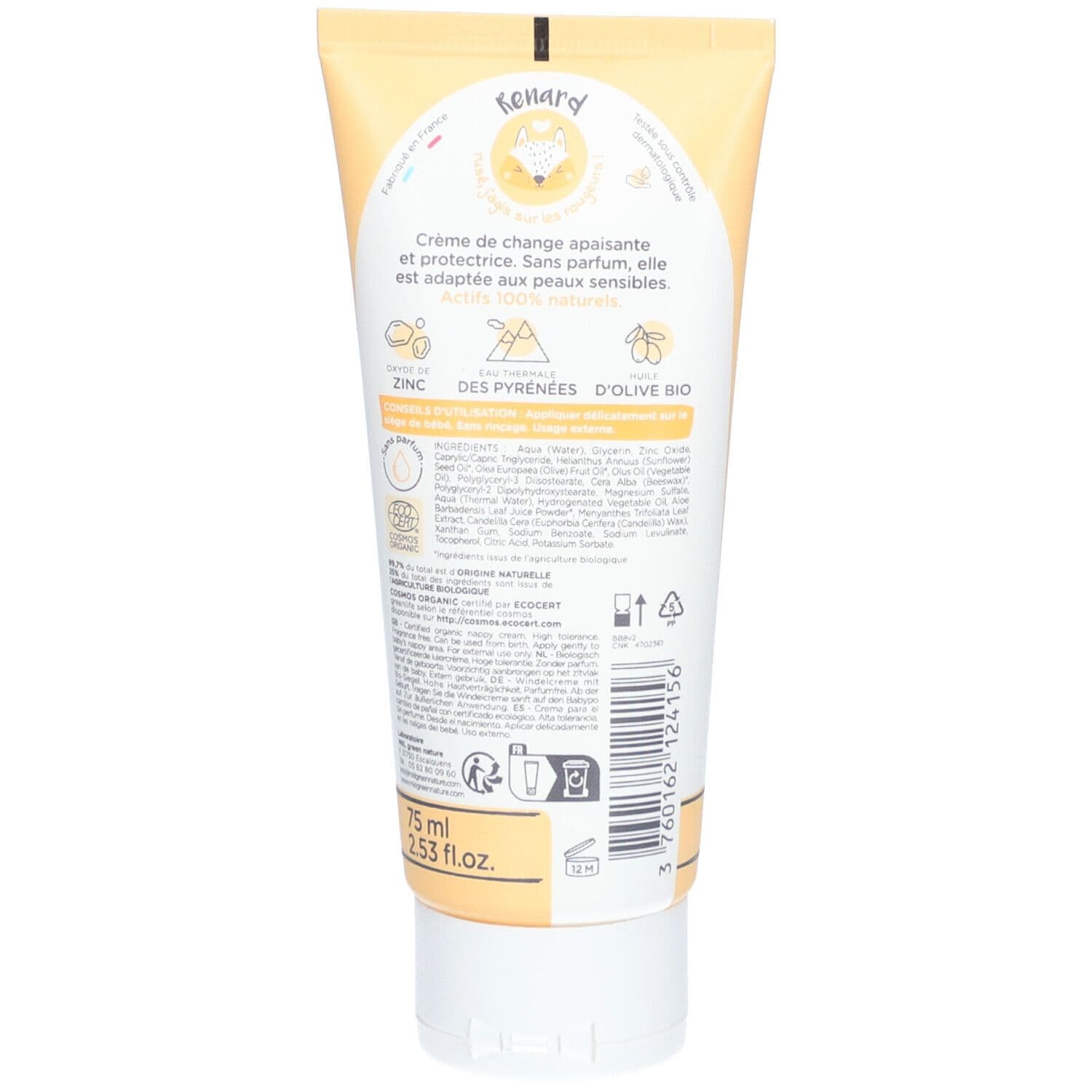 MKL Baby Green Crème de Change 75 ml Crème Pour La Peau view 2