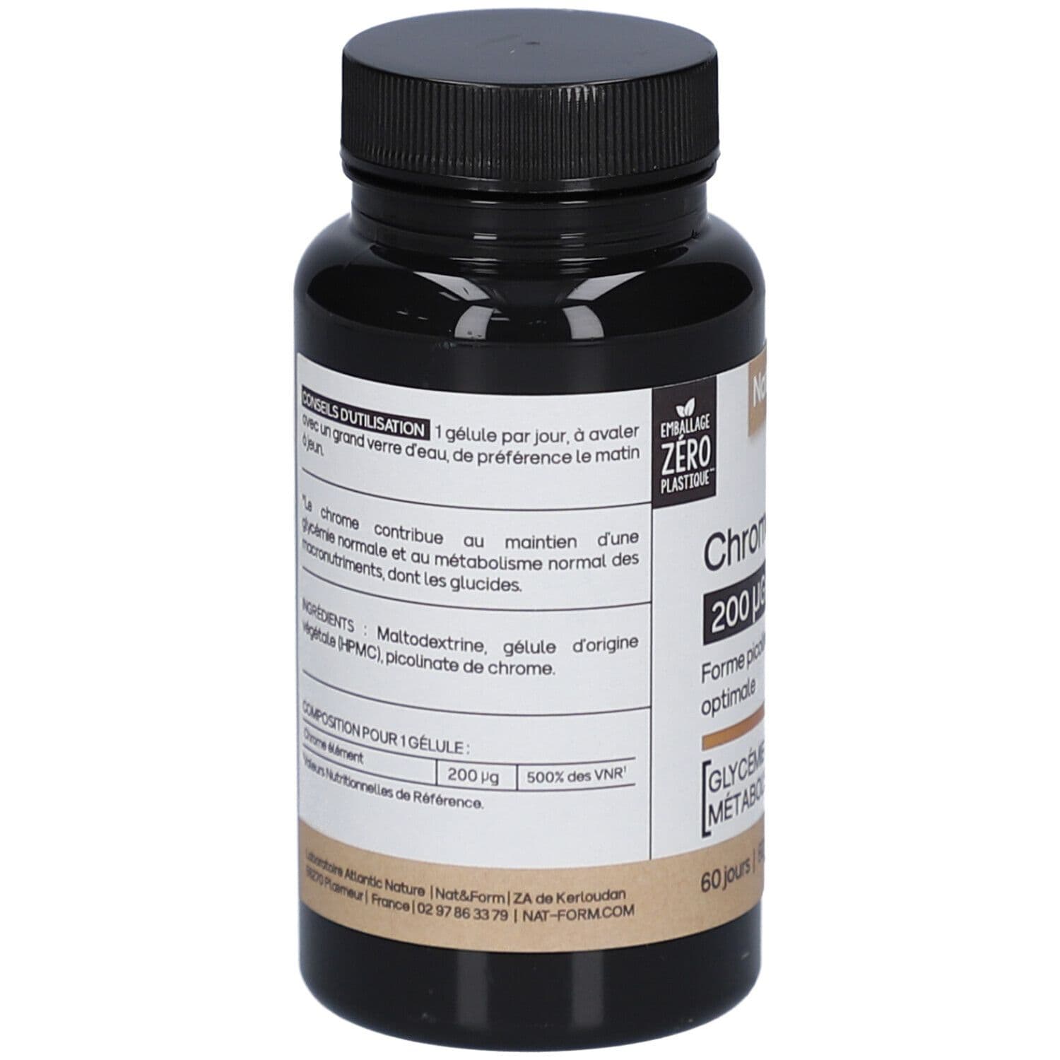NAT & FORM Chrome 60 pc(s) Capsule(S) view 2