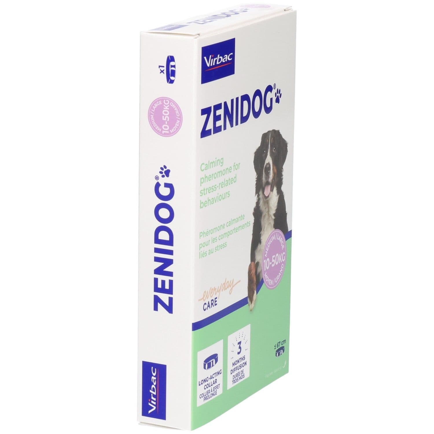 Virbac Zenidog Collier anti-stress 10-50 kg 1 pc(s) Collier(S) view 2