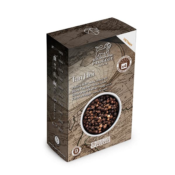 Poivre noir Tan Hoi 4 x 20g Peugeot