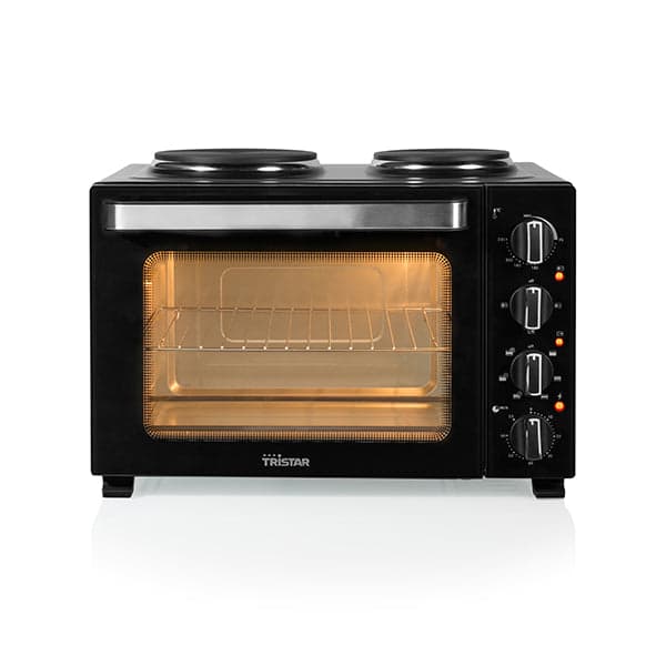 Four à convection avec 2 plaques chauffantes 35 L 3200 W Tristar