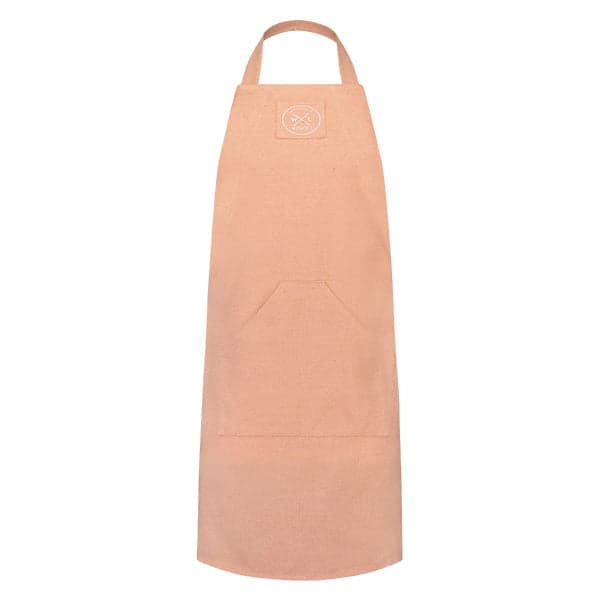Tablier de cuisine en coton recyclé saumon Witloft