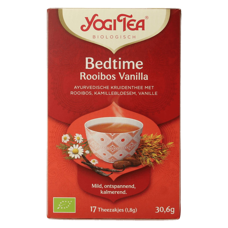 Yogi Tea Bedtime rooibos vanille bio 17 sachets