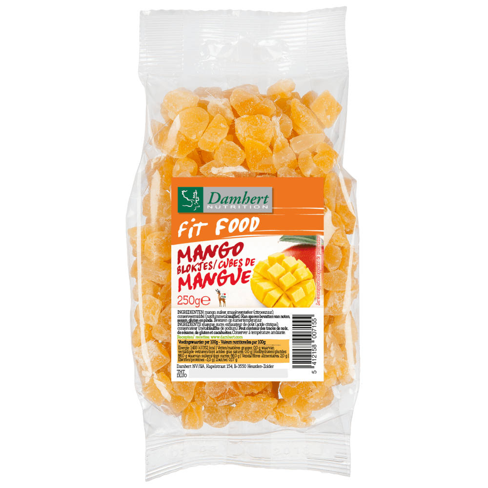 Damhert Fit food mangue 250 grammes