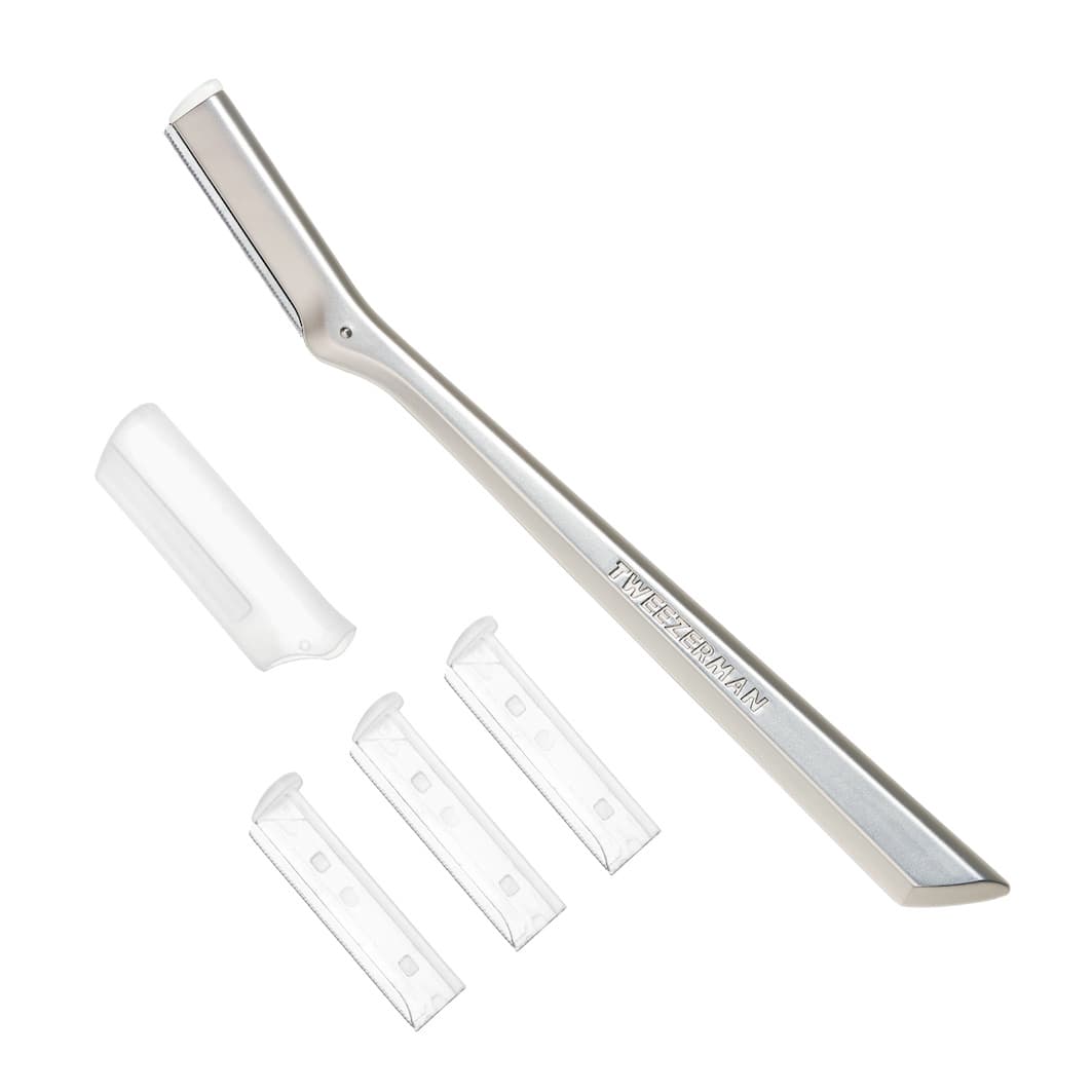 Tweezerman Lames de rechange pour rasoir facial 4 Pièces