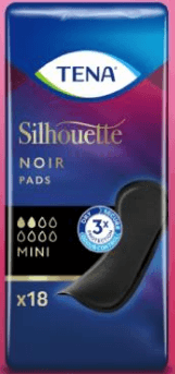 TENA Silhouette Noir Mini - 18 protections