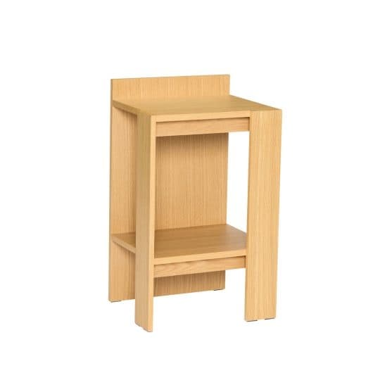 Hubsch Fusionner les tables de chevet naturelles