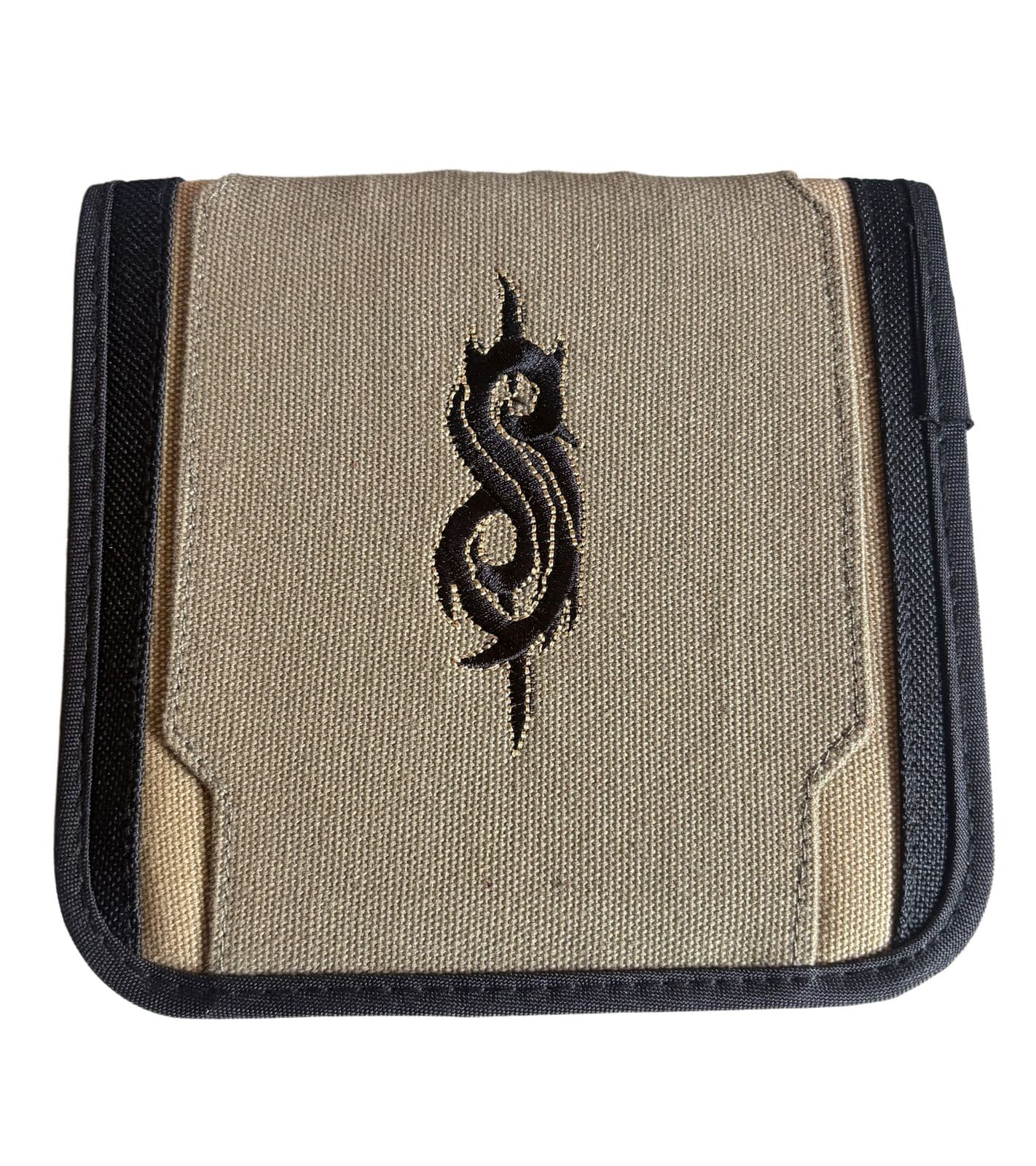 Boîtier CD Slipknot pour 24 CD, pochette CD, CD collector groupe métal, protection CD, noir/beige view 2
