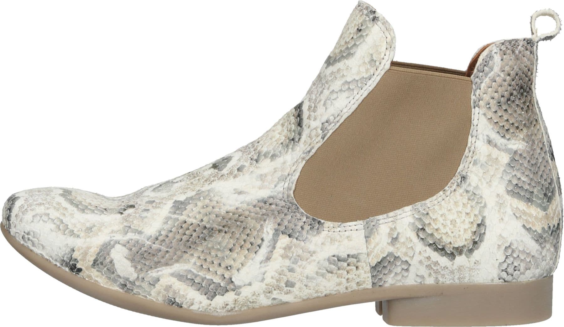 Bottines Elegant Think!, chaussures à enfiler pour femmes 3-000414 2050 Gris view 2