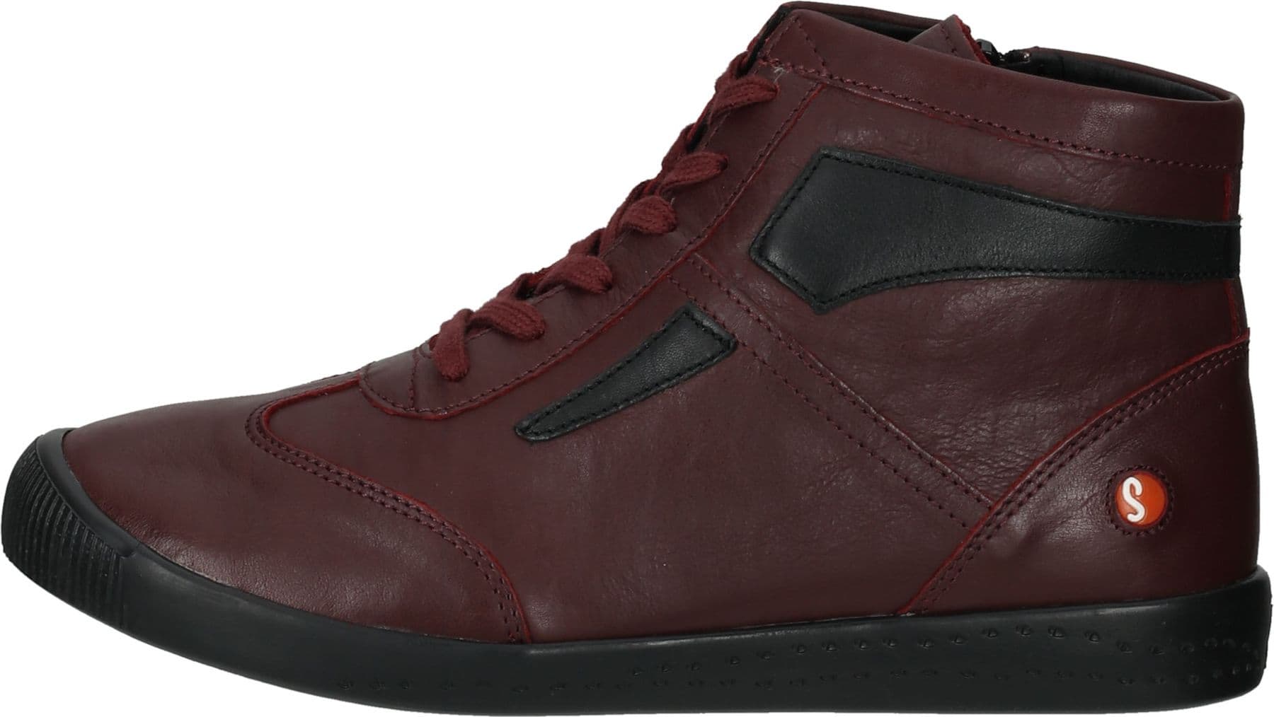Bottines Softinos élégantes à lacets pour femmes P900729 004 Rouge view 2