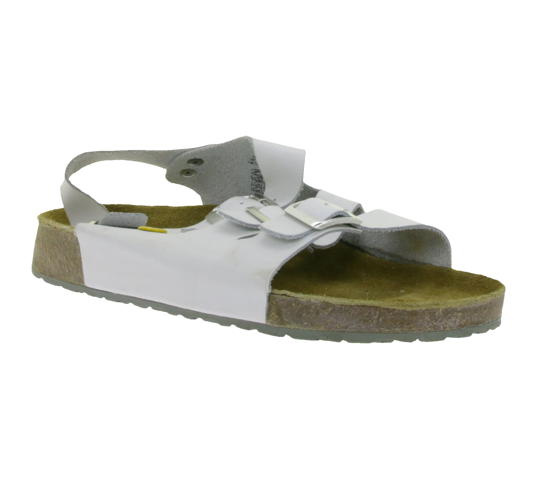 Sandales de travail antidérapantes HSM pour hommes et femmes, compatibles ESD, en cuir véritable avec classe de protection SRC, sabots, chaussures view 2