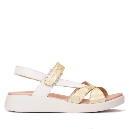 WONDERS - Sandale Mar 52 - Couleur: Oro,Taille: 36