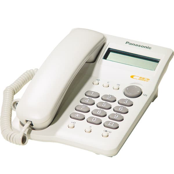 KX-TSC11EXW - Téléphone de table, fonction mains libres, blanc
