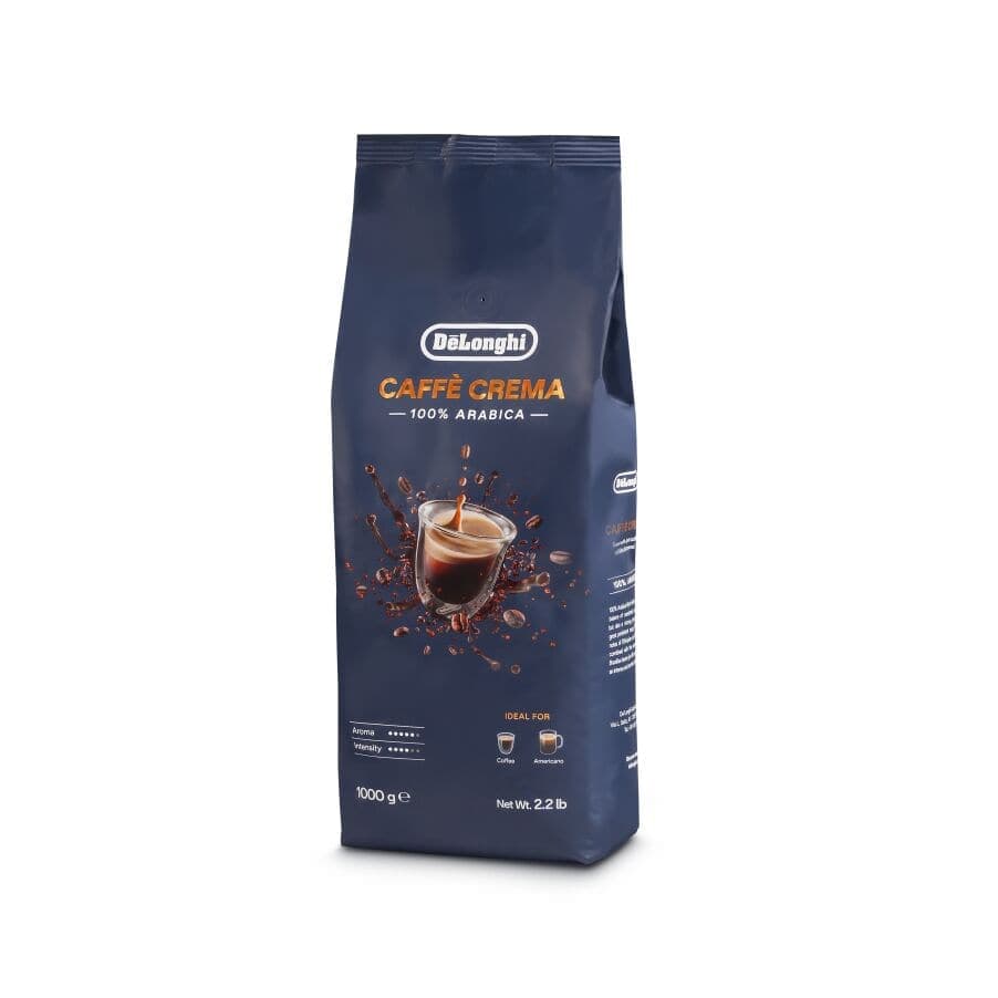 Delonghi Café en grains Caffè Crema, 100% Arabica, 1kg DLSC618