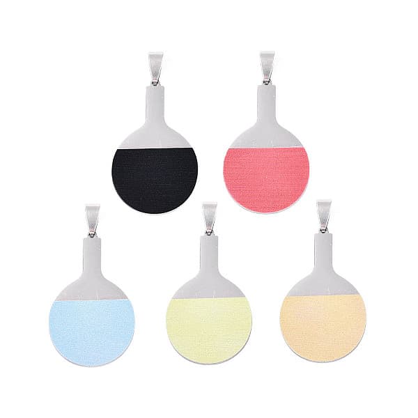 Pendentifs en acier inoxydable 201 imprimés