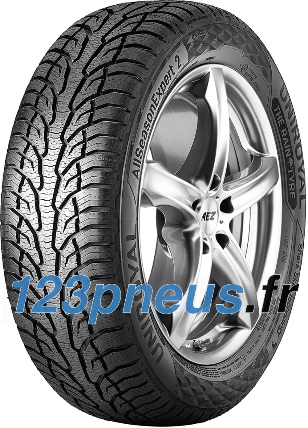 Uniroyal AllSeasonExpert 2 ( 215/65 R17 99V EVc, avec rebord protecteur de jante )