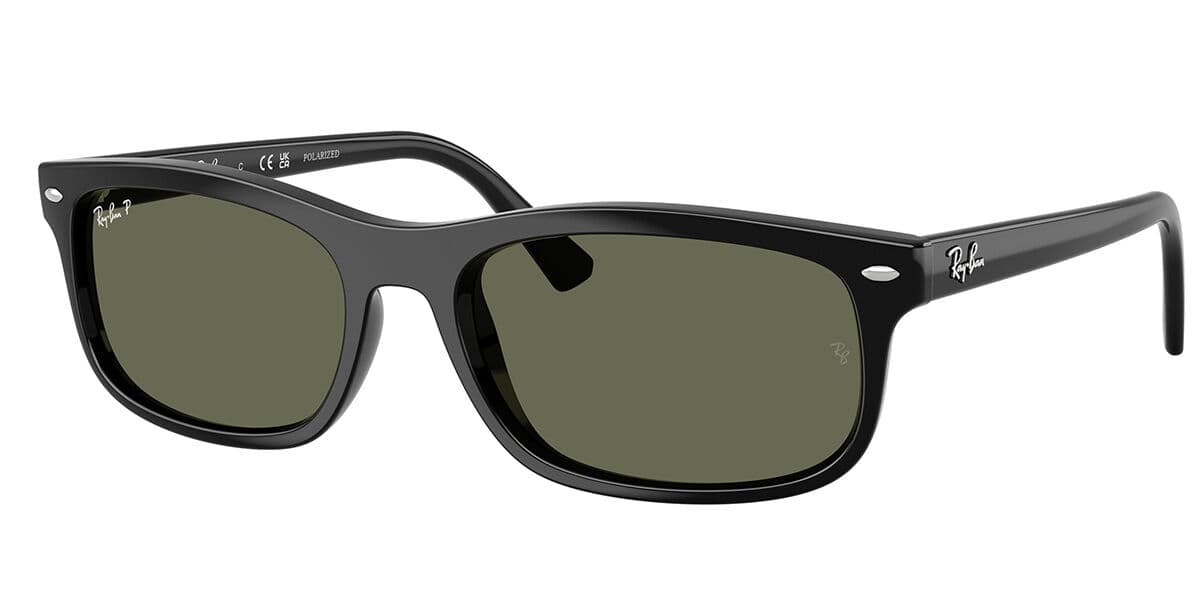 Ray-Ban RB2224 Polarized 901/58 57 Lunettes De Soleil Homme Noires