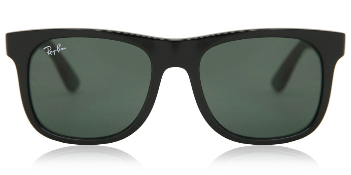 Ray-Ban Enfant RJ9069S Junior Justin 100/71 48 Lunettes De Soleil Enfant Noires