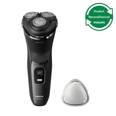 Philips Shaver 3000 Series - Rasoir électrique 100 % étanche reconditionné - S3145/00R1