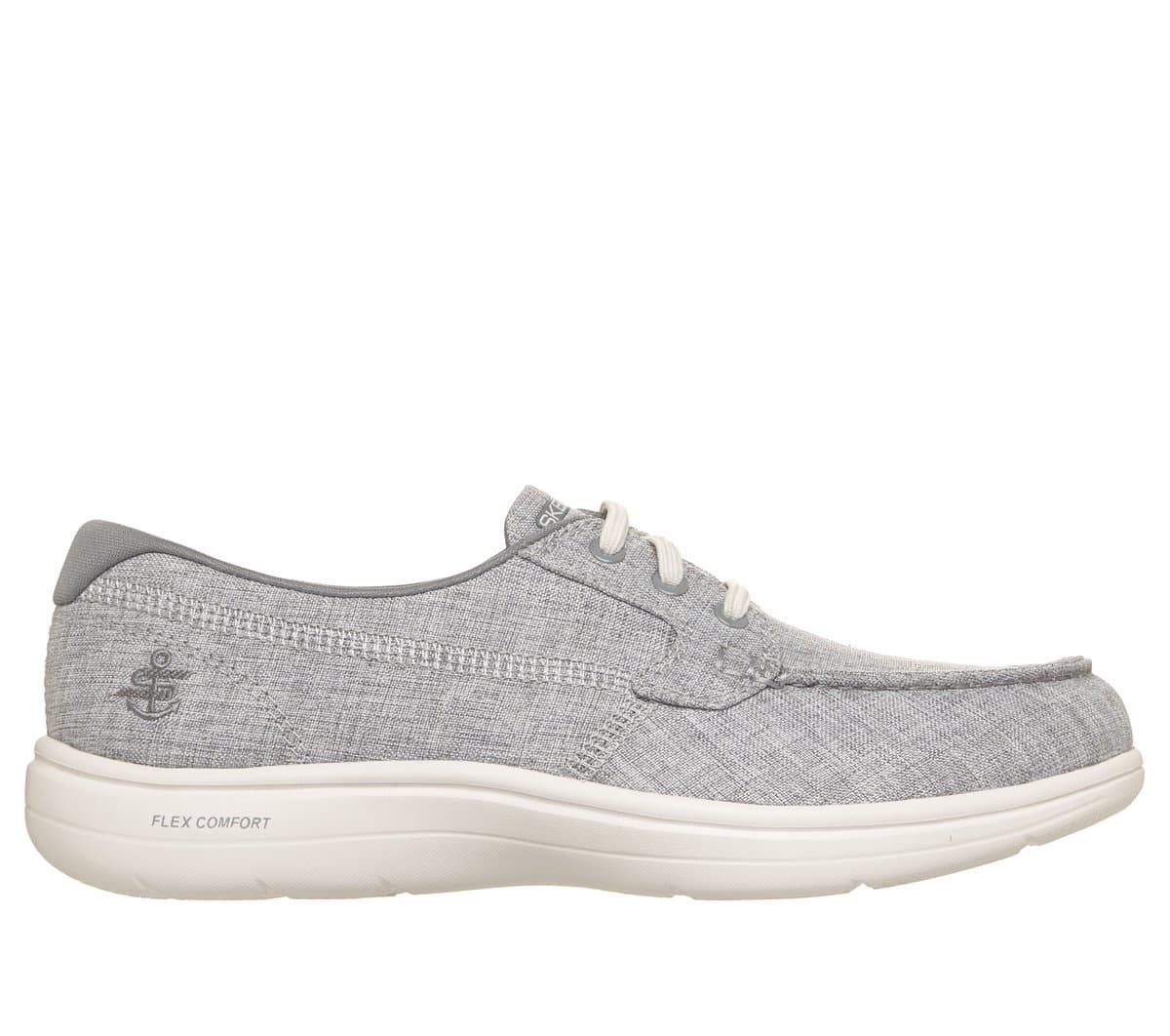 Skechers On-The-GO Flex Radiant - Sirena Chaussures Moyen Width en Gris, Pointure 35, Vegan, Lavable en machine