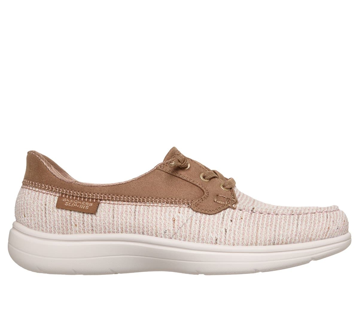 Skechers Slip-ins: On-The-GO Flex Radiant -Hermosa Chaussures Moyen Width en Blush Pink, Pointure 35, Vegan, Lavable en machine