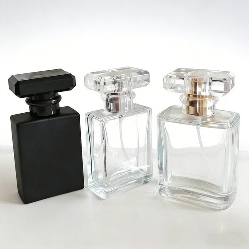 10 Pièces 30/50 ml Flacon de Parfum Or Argent Vide Flacon Pulvérisateur Portable Flacons Distributeurs de Parfum