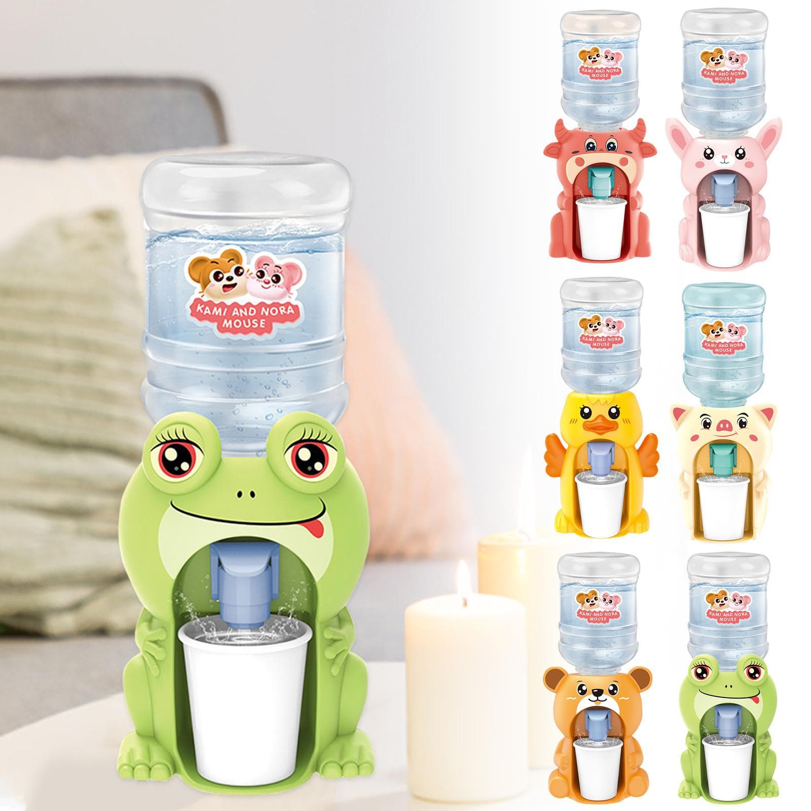 Distributeur d'eau pour enfants, cadeau mignon, distributeur de Simulation de boisson de jus de lait et d'eau