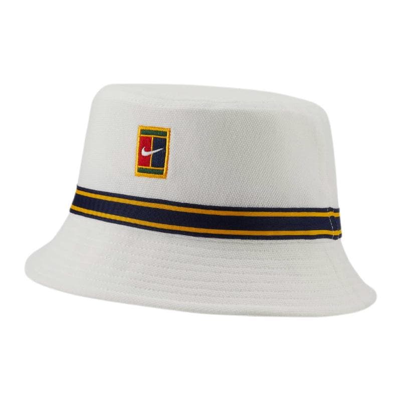 Nike NikeCourt Chapeau Bob de Tennis Décontracté DJ6150-100 cm blanc