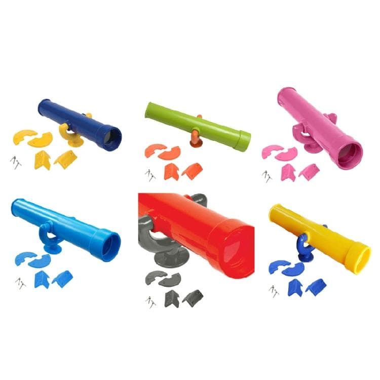 Aires de jeux pour enfants Jouet Télescope de Pirate Playsets pour Enfants Aires de jeux d'extérieur Amusant et Exploration bleu ciel