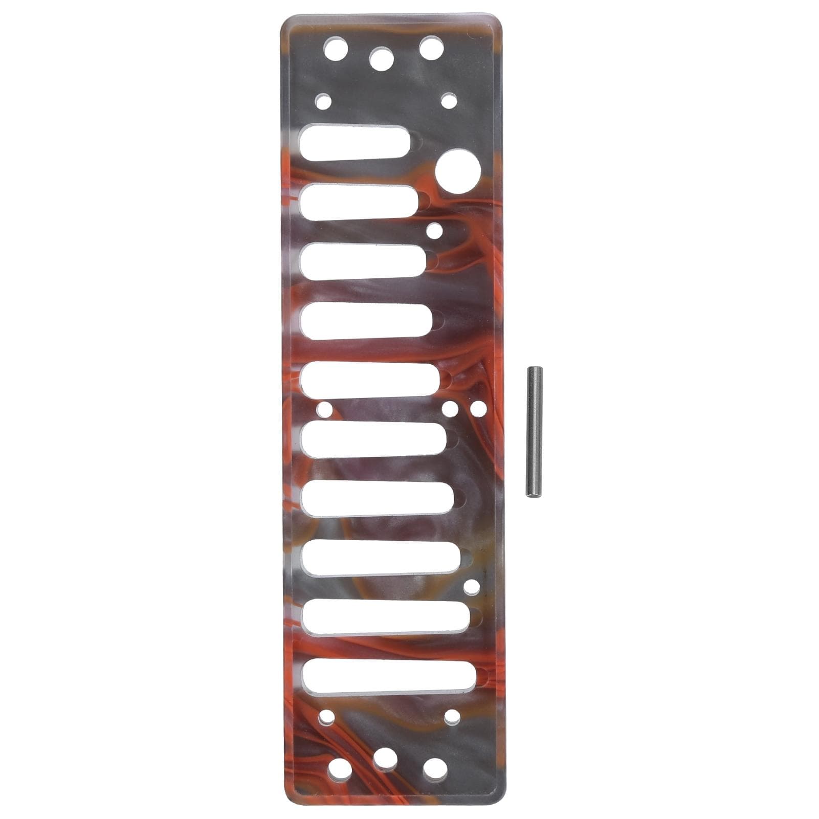 Peigne d'harmonica 10 trous Acrylique Instrument Accessoire Musical Pièce pour HOHNER SP20Amber