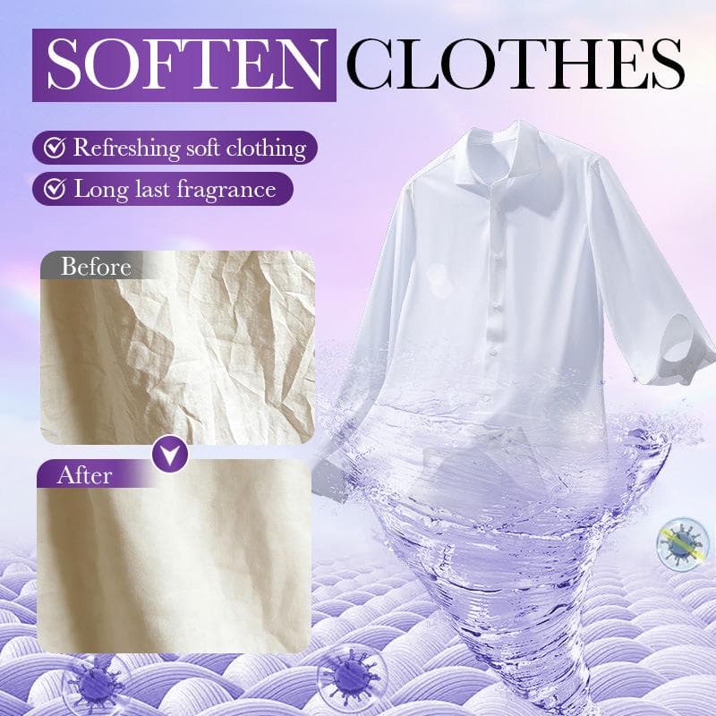 200g Perles Booster de Parfum pour Linge Odeur Longue Durée Booster de Parfum Booster de Fragrance Perles Parfumées Assouplissant Rafraîchisseur