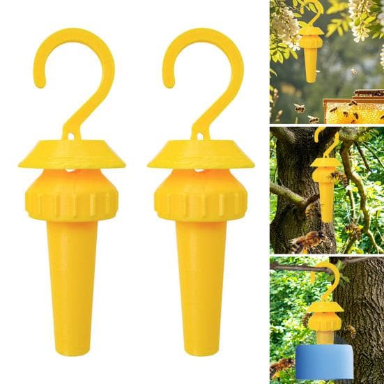 Piège à Guêpes Bouteille Verger Piège à Mouches Suspendu Attrape-Drosophiles à Fruits Jardin Piège de Contrôle des Insectes Convient à la