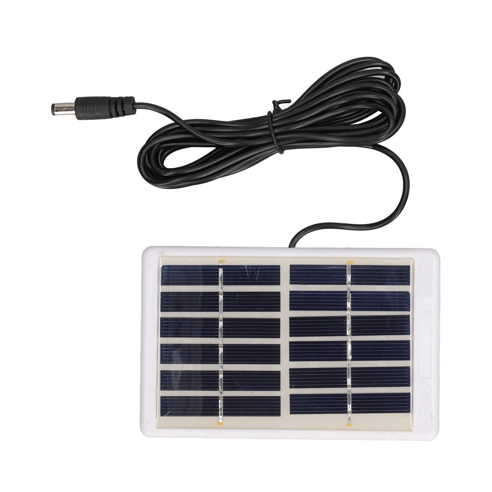 Panneau Solaire 1.2W 6V 9V Léger Portable Cristaux Polysilicium Interface CC Panneau Chargeur Solaire